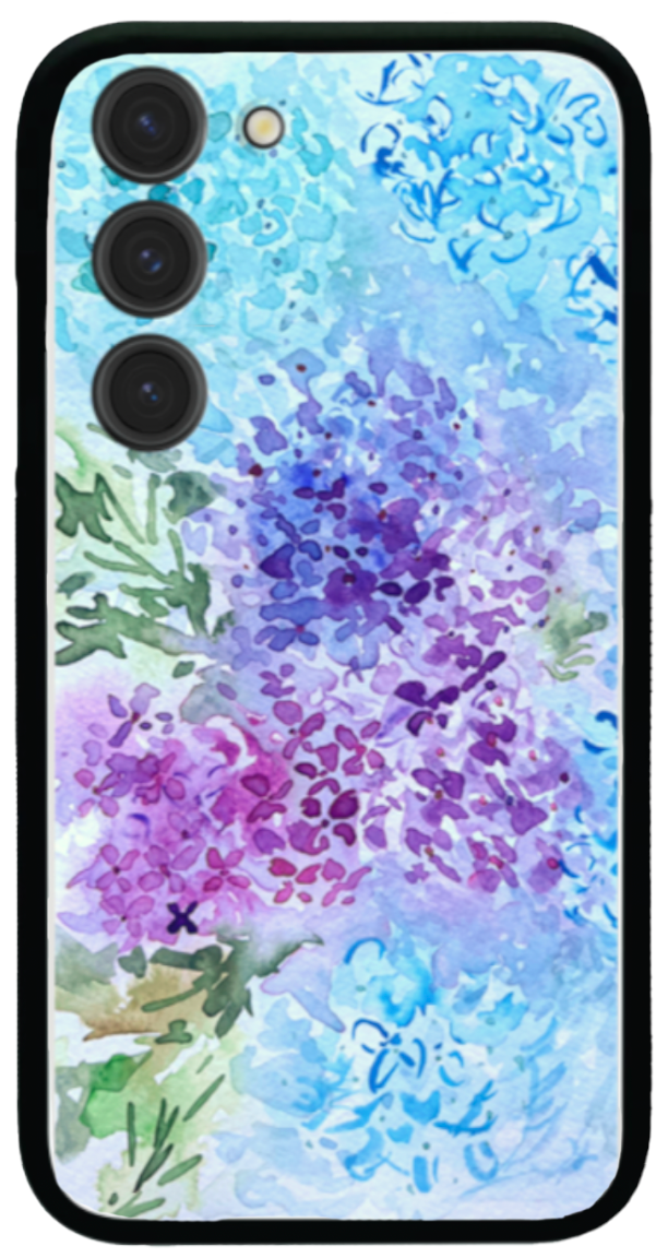 Hydrangea flowers Phone case
